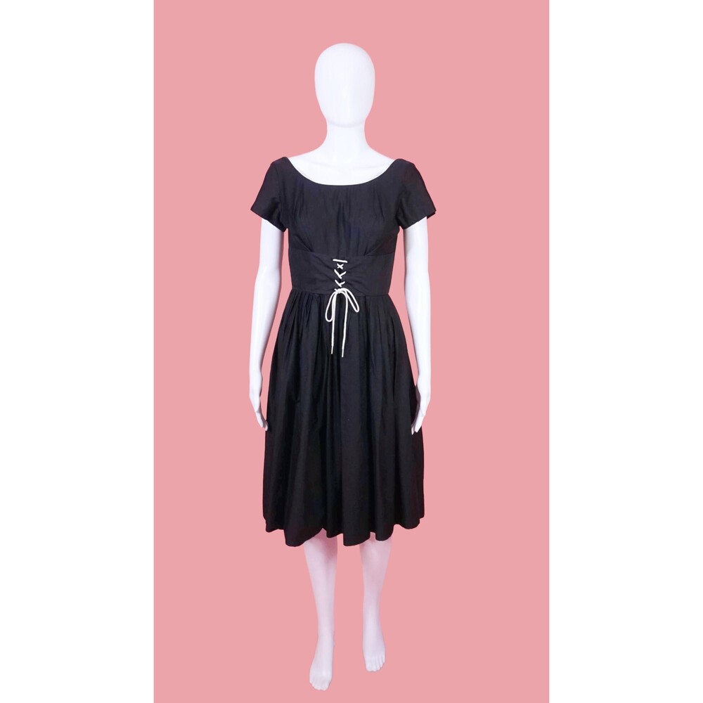 1950s-1960s JANET Juniors of Miami Inc. by JEANNE KELLOGG Dress. Small